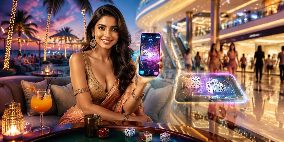 Mobile casino gaming on Goa beach